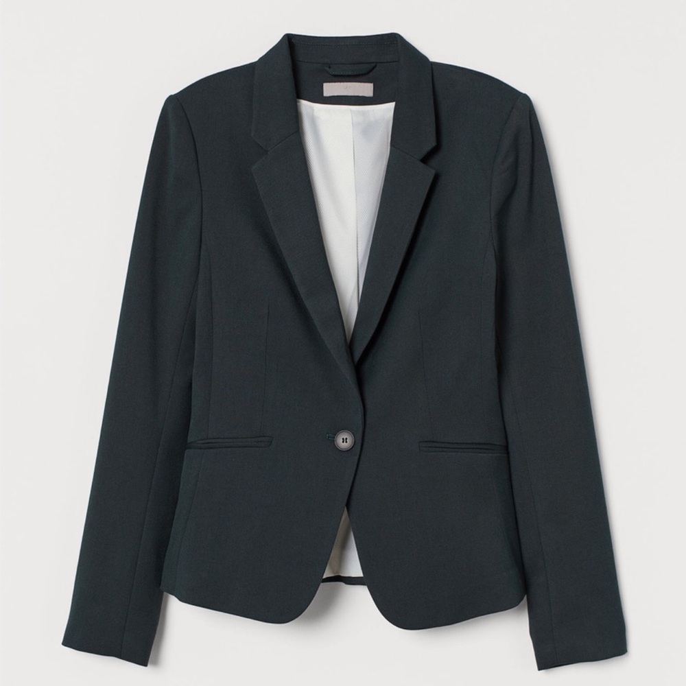 NWOT Women Navy Blazer sz 14